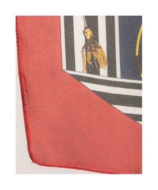 UNBILLION カシュネ cache nez / チェーン柄スカーフ レッド