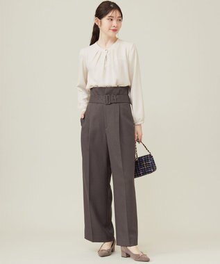 ANY SIS 【WEB・一部店舗限定】エニポカシリーズ ブラウス アイボリー