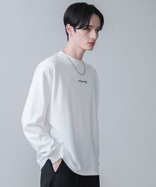 WEGO AIRFUNCTIONシンプルロゴT（LS） ホワイト