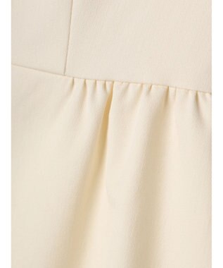 earth music&ecology ペプラムジレ Ivory