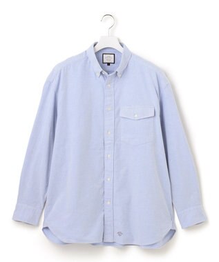 J.PRESS YORK STREET 【UNISEX】オックス起毛 シャツ/B.D. サックスブルー系
