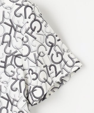 23区GOLF 【WOMEN】【吸水速乾・UVケア】ＭＯＶＥロゴ カノコ 半袖シャツ ブラック系5