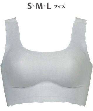 WACOAL 【GOCOCi ゴコチ】 ノンワイヤーブラ ハーフトップ まるでつけていないような着ごこち ムレにくい フラット仕上げ ホックなし CGG510 /ワコール