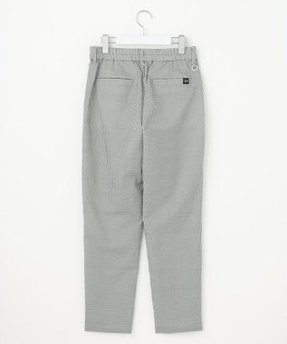 23区GOLF 【WOMEN】【撥水】ギンガムサッカー テーパードパンツ グレー系3