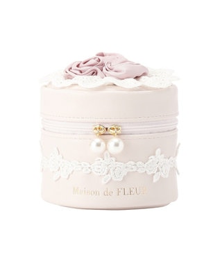 Maison de FLEUR ローズブーケポーチ Pink