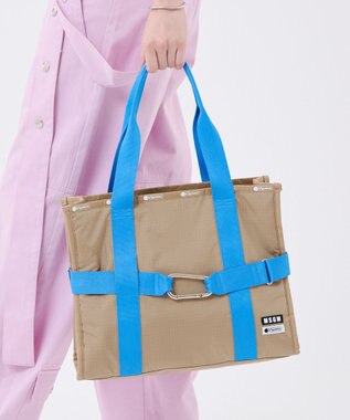 LeSportsac MSGM MD BOAT TOTE/MDボートトートカーキ MDボートトートカーキ