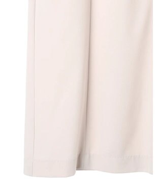 YECCA VECCA シャーリングロングナロースカート Light Beige