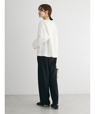 Green Parks ノーカラーポンチジャケット Off White