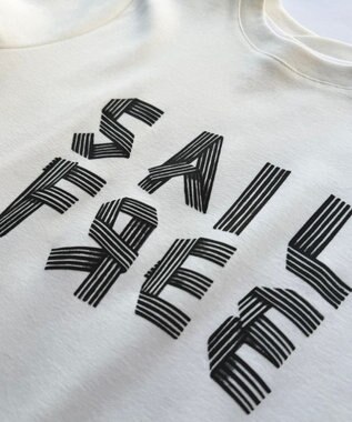 FORFORMO Fraise Print T-shirt-A フライスプリントTシャツ ホワイト