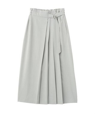 AMERICAN HOLIC 【マルチ機能】アシンメトリータックスカート Light Gray Mixture