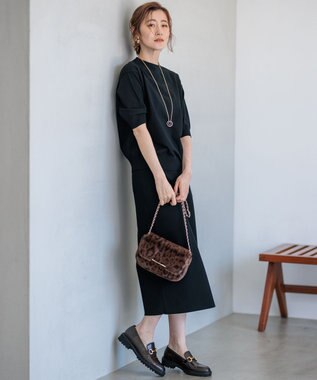 23区 23区×FABIO RUSCONIコラボレーション  ビット ローファー ダークブラウン系