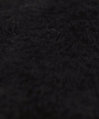 WEGO シャギーリボンニットワッチ ブラック