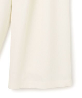 uncrave リネンライクツイル ワイドパンツ オフ