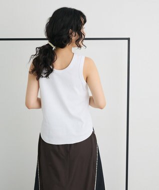 CRAFT STANDARD BOUTIQUE 前後2Wayタンクトップ Off White