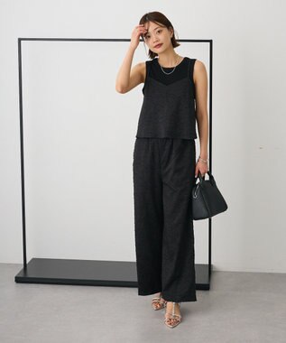 CRAFT STANDARD BOUTIQUE 前後2Wayタンクトップ Black