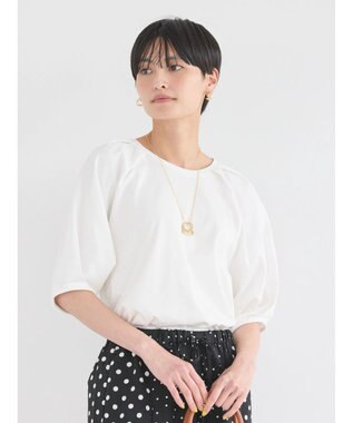 AMERICAN HOLIC パフスリーブカットプルオーバー Off White