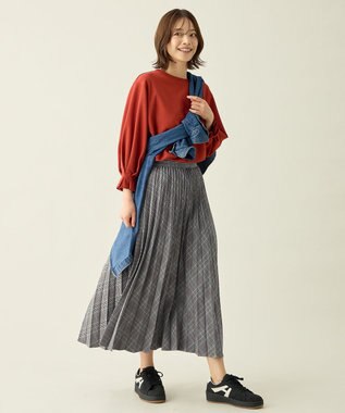 ANY オーバーデニムシャツ フェードインディゴ