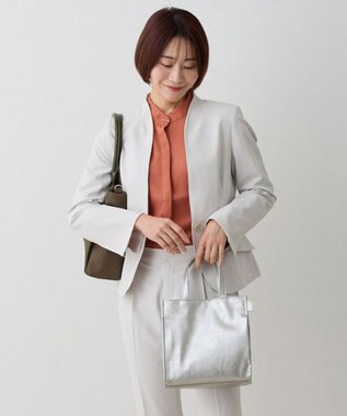 ROOTOTE 1056【ルートートの定番】LT.スクエア.クラシック-B 04：リンクル・シルバー