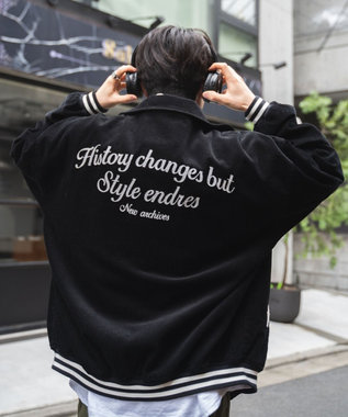 80's 古着ダークグレー コーデュロイ ヴィンテージスタジャン ヴィンテージコーデュロイスタジャン / WEGO | ファッション通販