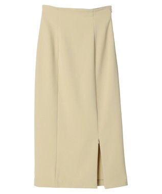 earth music&ecology ファスナースリットスカート Yellow