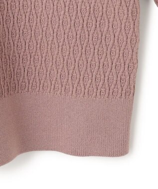 JOSEPH HOMME 【新柄】 ヴィスコースリンクス　クルーネックニット ピンク系