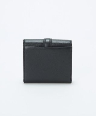 TOPKAPI 【TREASURE TOPKAPI】ソフトレザー ベルトデザイン 三つ折り財布　 ブラック