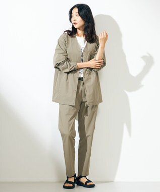 SHARE PARK MENS 【UNISEX】撥水加工 フレックスコンフィスラックス カーキ