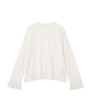 Green Parks 総レースプルオーバー Black