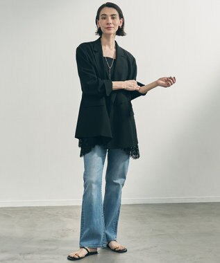 UNFILO 【UNFILO DENIM】フレアデニム ライトブルー