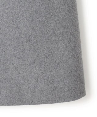 ICB ウールライトメルトン チェスターコート ミディアムグレー系