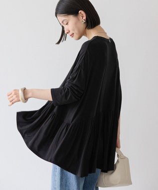 AMERICAN HOLIC ティアードカットプルオーバー Black