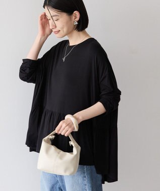 AMERICAN HOLIC ティアードカットプルオーバー Black