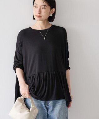 AMERICAN HOLIC ティアードカットプルオーバー Black