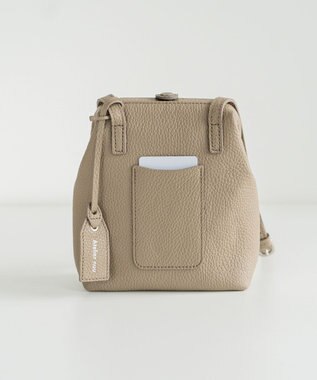 Atelier nuu 【定番シリーズ/国内生産】parcel mist ダレスポシェット グレージュ