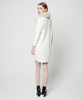 TOCCA 【洗える！】UNSNARL TWEED ドレス ホワイト系