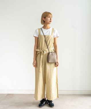 Atelier nuu 【定番シリーズ/国内生産】parcel mist ダレスポシェット グレージュ