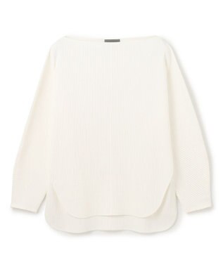 uncrave プリーツリブ ドルマンスリーブトップス オフ