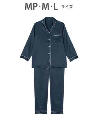 ワコール／睡眠科学 パジャマ シルク100% 長袖 長ズボン ここちよく眠れる 吸放湿性 レディース YDX542 睡眠科学／ワコール