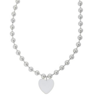 Green Parks ・ＨＡＬＦ　ＴＩＭＥ　クリアハートチェーンネックレス Clear