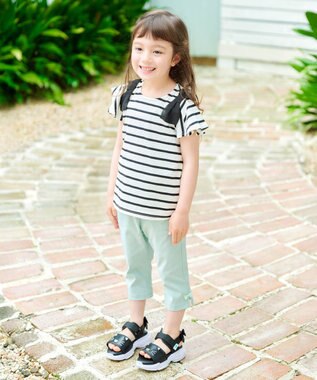 ANY KIDS 厚底ニャンダル ブラック