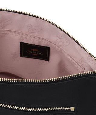 TOCCA CUSHION SILHOUETTE NYLON BAG マルチWAY バッグ ブラック系