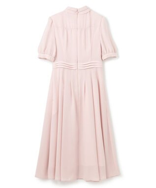 TOCCA 【WEB限定・洗える・消臭】RIBBON ROSETTE HALF ドレス ピンク系