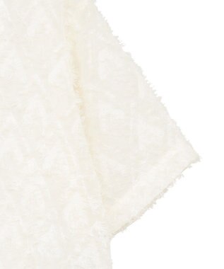 AMERICAN HOLIC フリンジジャガードブラウス Ivory