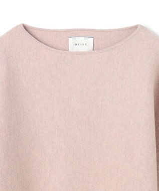 BEIGE， CHICORA / プルオーバーウールニットケープ Taupe