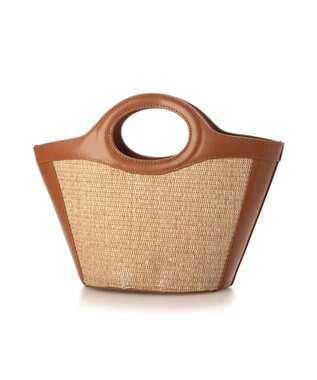 UNBILLION カシュカシュ cachecache / 雑材風くり手2way手提げ