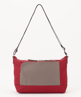 Y'SACCS ナイロン×リサイクルレザー　コンビマルチショルダー