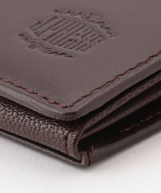 J.PRESS MEN 【MORPHO×J.PRESS】シープゴート 名刺入れ(ササマチ) ダークブラウン系