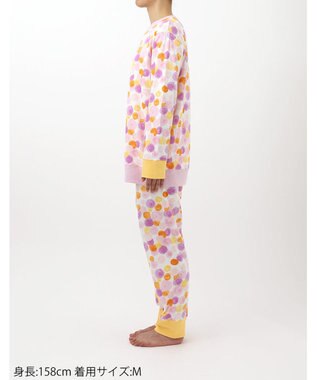 tsumori chisato SLEEP ツモリチサト パジャマ 長袖 長ズボン ルームウェア 綿100%(本体) 接結天竺素材 上下セット かぶりタイプ tsumori chisato SLEEP UDX551 /ワコール ピンク