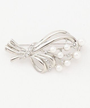 ANY SIS フラワーブーケ ブローチ シルバー