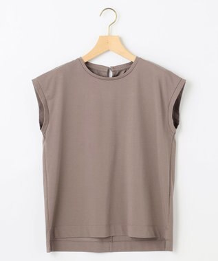 組曲 L フレンチスリーブカットソー モカグレー系